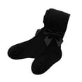 thumbnail image 1 of Wdfiry Baby Girl Tights Cable Knit Footless Leggings Stockings Solid Cotton Pantyhose for Infant Toddler 6M-5Y, 1 of 3
