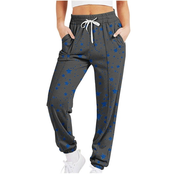Wdfiry Clearance Women Sports Pants Trousers Jogging Sweatpants Jogger Pants
