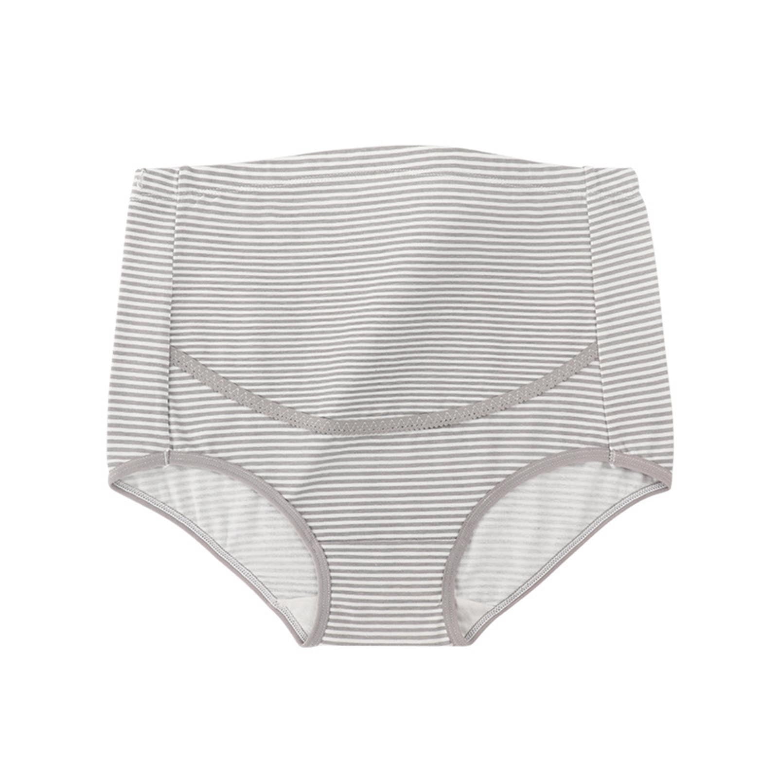 Maternity Over belly High Waist Lace Panty-Beige