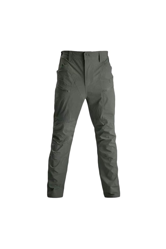 Men's Cargo Pants Plus Size Quick Dry Button Zipper Pants Straight Leg Multi Pockets Outdoor Sports Fishing Hiking Mountain Pants