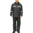 thumbnail image 1 of Wdfiry Mens Rain Suits Lightweight Reusable Hiking Hooded Rain Coat Jacket with Pants For Outdoor Activities, 1 of 2