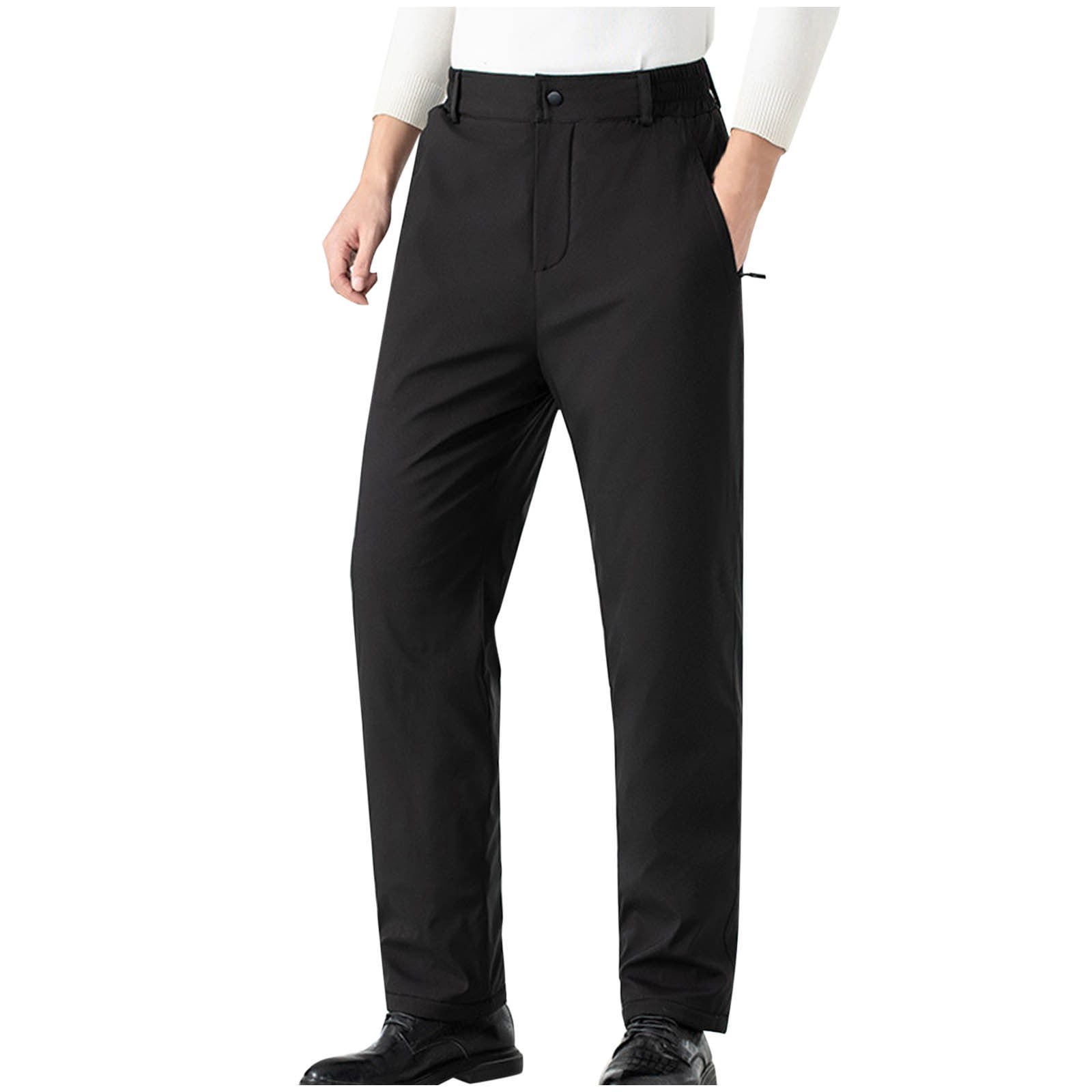 Men's Plus Size Casual Elastic Waist Pants