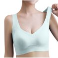 thumbnail image 1 of Wdfiry Sports Bras for Women Seamless High Support Racerback Bras Plus Size Wireless High Impact Workout Bras M-4XL, 1 of 7