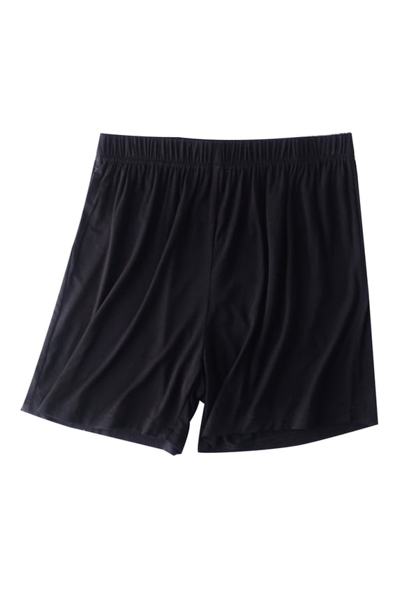 Women Cotton Shorts Elastic Waist Thin Comfy Pajama Boxer Shorts Summer Lounge Pj Sleep Short Bottom Sleepwear