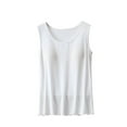 thumbnail image 1 of Wdfiry Women Plus Size Cotton Tank Top with Shelf Bra Camisole Basic Undershirt Sleeveless Sleepwear Tops, 1 of 3