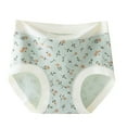 thumbnail image 1 of Wdfiry Women's Cotton Underwear Plus Size High Waist Printing Briefs Comfort Breathable Seamless Panties, 1 of 8