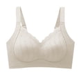 thumbnail image 1 of Wdfiry Women's Everyday Bras Full Coverage Soft Support Bralettes Fashion Sexy Embroidery Breathable Underwears Comfortable No Underwire Push Up Bras, 1 of 5