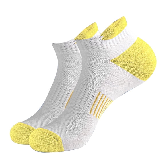 Wdfiry Womens Ankle Athletic Low Cut Sports Socks Cushioned Breathable Running Cotton Socks