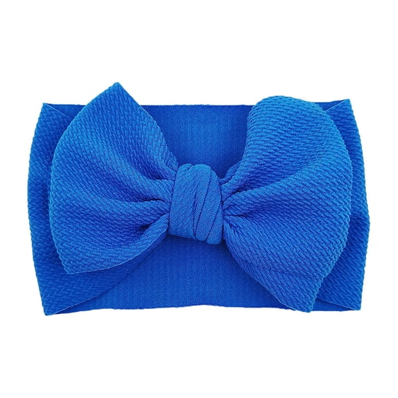 Wdgfv Baby Girl's Soft Bowknot Nylon Headband Toddler Hairband Hair Accessories Gifts