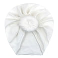 thumbnail image 1 of Wdgfv Baby Hats Baby Girls Turban Hat Toddler Kid Hat Big Hair Bow Top Knot Head Wrap, 1 of 3