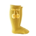 thumbnail image 1 of Wdgfv Baby Knee High Socks Ruffle Bow Sock Toddler Long Socks Girls Uniform Stockings, 1 of 3