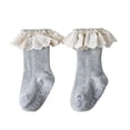 thumbnail image 1 of Wdgfv Baby Knee High Socks with Ruffles Toddler Long Socks Stockings | Soft Cotton Seamless Stockings, 1 of 3