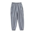 thumbnail image 1 of Wdgfv Boy's Skinny Fit Slim Jeans Pants Boys UPF50+ Stretch Woven Pants Lightweight Comfortable Kids Trousers For Outdoor Sports Casual Daily Wear Spring Summer Fall Grey 10-11 Years, 1 of 3