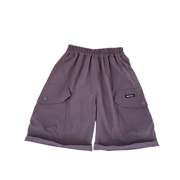 Wdgfv Boys Straight Leg Jeans Summer Boys Girls Loose Waistband Work Pants With Wide Pockets Comfortable Casual Outdoor Play Durable Lightweight Stretchable Breathable Kids Trousers For Daily W