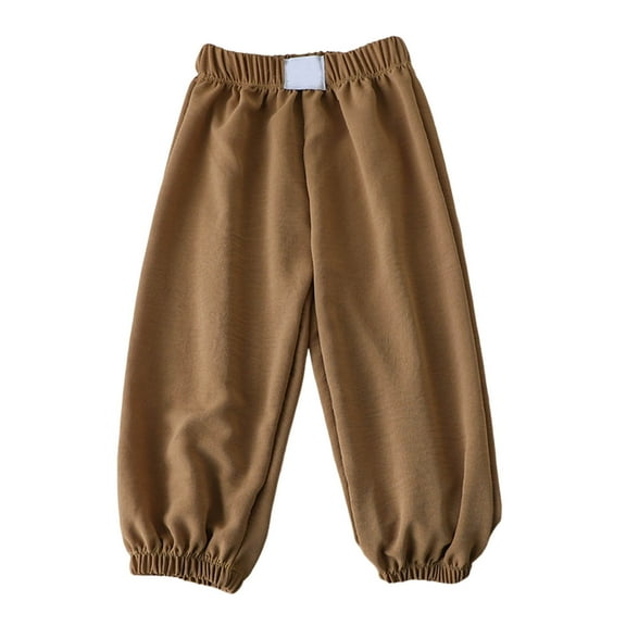 Wdgfv Boys Straight Leg Jeans Summer Boys Sports Breathable Trousers Lightweight Comfortable Active Pants for Toddler Kids Outdoor Play Running Jogging Coffee 6-12 Months