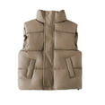 thumbnail image 1 of Wdgfv Boys Warm Winter Vest Padded Sleeveless Jacket With Front Zipper For Outdoor Activities, 1 of 9