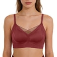 thumbnail image 1 of Wdgfv Bras for Older Women, Posy Bra - Comfortable Front Button Wireless Shaping, Front Button Bras, 1 of 4