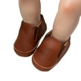 thumbnail image 1 of Wdgfv Breathable First Soft Sole Sneakers Lightweight Prewalker Shoes For Baby Crawling And Early Walking Development Brown 12, 1 of 9