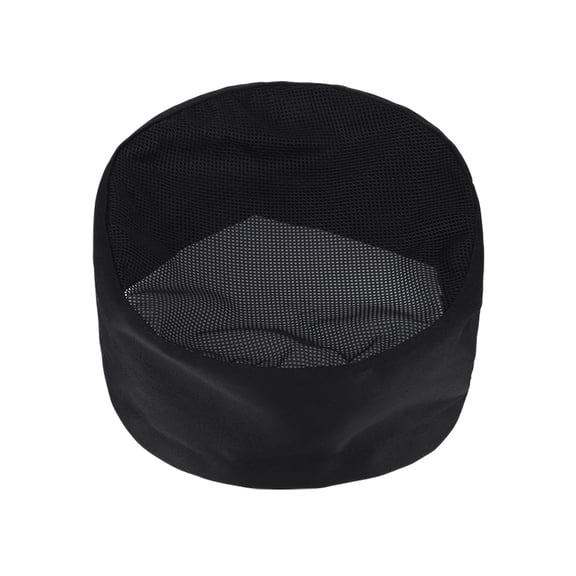 Wdgfv Chef Hat for Kitchen Staff Catering Service Restaurant Hotel Waiter Beret Cap Black One Size