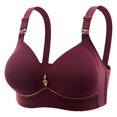 thumbnail image 1 of Wdgfv Daisy Bras for Women Wireless Bra for Full-Figured Women Supportive Breathable Everyday Wear 40, 1 of 3