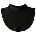 thumbnail image 1 of Wdgfv Denim Detachable Dickey Collar Half Shirts Blouse False Top for Women Girls Medium Black One Size, 1 of 3