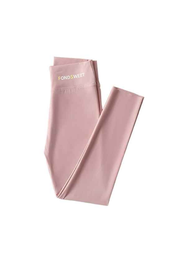 Girls Athletic Leggings Kids Dance Running Yoga Pants Workout Active Tights for Sports and Play Pink 7-8 Years