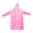 thumbnail image 1 of Wdgfv Girls Raincoat and Pants Set Lightweight Summer Outdoor Hooded Rain Suit for Kids Play Pink ONESIZE, 1 of 5