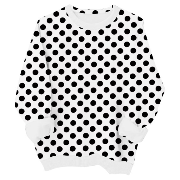 Wdgfv Girls Romper Jumpsuit Casual Dot Print Pullover Soft Comfortable Everyday Wear Unisex Toddler Kids Clothes Age 1-7 Years Play Outfit White 12-18 Months