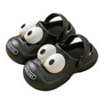 thumbnail image 1 of Wdgfv Girls Sandals Comfortable Breathable On Clogs For Toddlers Kids Lightweight Casual Beach Summer Spring Black 7-8, 1 of 3