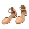 thumbnail image 1 of Wdgfv Girls Sandals Stylish High Heels For Daily Wear Weddings Birthday Parties School Events Dress Dance Outfits Comfortable Yellow 9-10Years, 1 of 5
