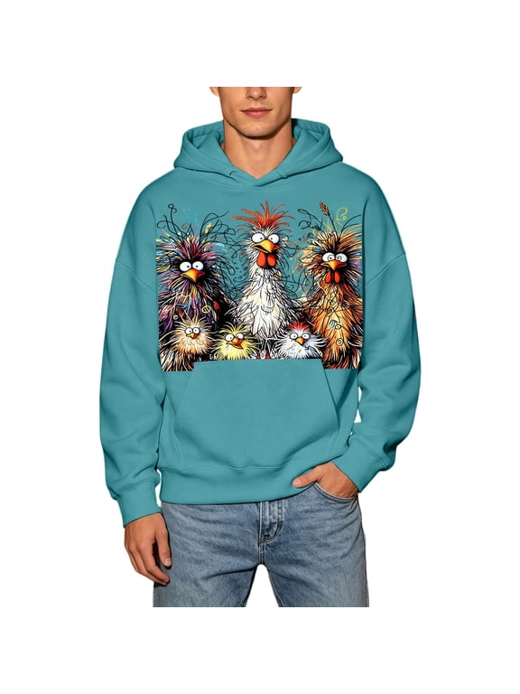 Graphic Hoodies for Men Funny Novelty Pullover Hoodie, Sweatshirt Trendy Hoodies 2026