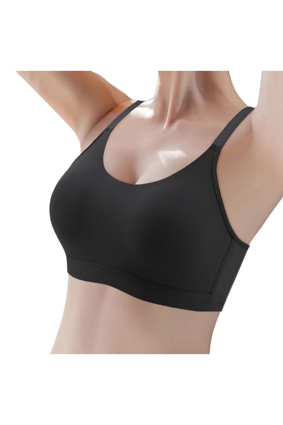 High Impact Sports Bras for Women,Racerback Running Bra Workout Crop Tank Tops Longline Sports Bra Push up