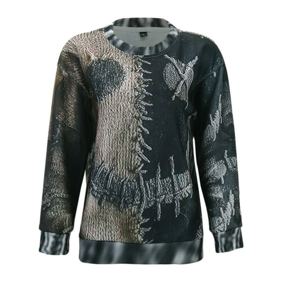 Wdgfv Holiday Women's Pullover Sweater European Style Oversized Pullover Sweater Loose Knit Shoulder Design Casual Fall Winter Women's