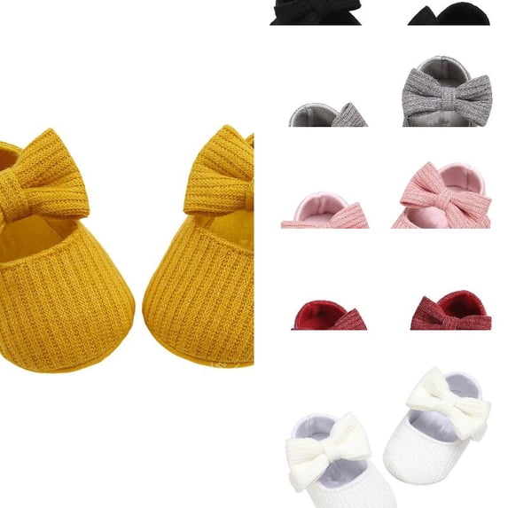 Wdgfv Baby Boys Girls Slippers Cozy Booties Soft Bottom Warm Cartoon Socks Crib Shoes 6-12Months