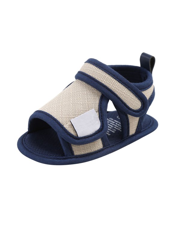 Infant Baby Boys Girls Summer Beach Sandals Breathable Athletic Anti-slip Soft Sole Newborn First Walker Crib Shoes 0-6 Months