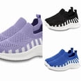thumbnail image 1 of Wdgfv Kids Boys Breathable Mesh Sneakers Lightweight Casual Slip On Flexible Sole Non Slip Walking Shoes 4.5-5Years, 1 of 9