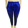 thumbnail image 1 of Wdgfv Kids Boys Girls Shiny Sequins Dance Jogger Pants Trousers Hop Jazz Disco Performance Dark Blue 6-7 Years, 1 of 3