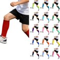 thumbnail image 1 of Wdgfv Kids Soccer Leg Sleeves Socks Athletic Socks for Boys Girl Football Baseball Softball Rugby 12-18 Years, 1 of 4