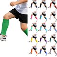thumbnail image 1 of Wdgfv Kids Soccer Leg Sleeves Socks Athletic Socks for Boys Girl Football Baseball Softball Rugby 12-18 Years, 1 of 4