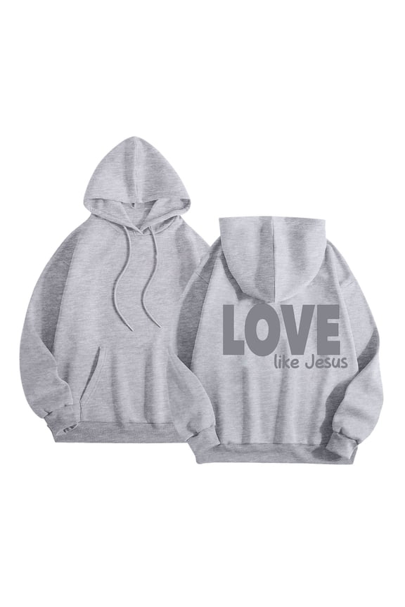 Lightweight Hoodie Women Casual Women's Hooded Long Sleeve Pullover Sweatshirt with Graphic Print for Everyday Wear - Comfortable Fashion for Spring