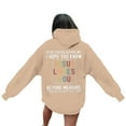 thumbnail image 1 of Wdgfv Lightweight Hoodie Women Women's Hoodies & Sweatshirts Stylish Hoodie for Women With Biblical Verses Oversized Long Sleeve Sweatshirt for Girls, 1 of 6