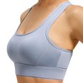 thumbnail image 1 of Wdgfv Medium Support and Removable Pad Tank Top Racerback Post Surgery Sports Bras for Women, 1 of 7