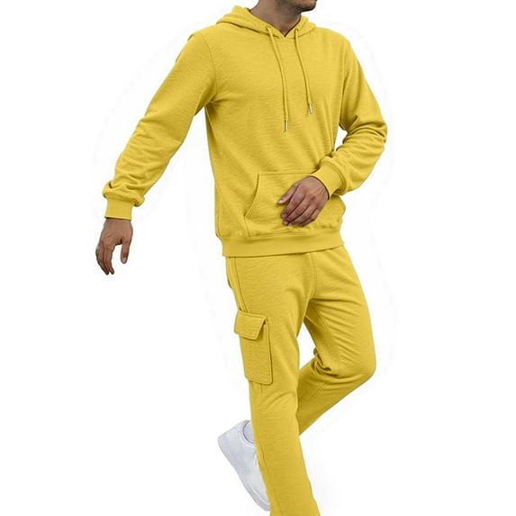 Wdgfv Men's Tracksuit 2 Piece Hoodies Casual Jogging Gym Hoodie Suits for Men Jogging Sweatshirts Athletic Sweatsuits Sets