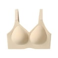 thumbnail image 1 of Wdgfv Minimizer Bras for Women Full Coverage Wireless Plus Size Seamless Bralette Removable Pads Adjustable Comfort, 1 of 9