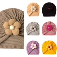 thumbnail image 1 of Wdgfv Baby Beanie Turban Baby Girl Hats Hospital Hats with Bow Wraps Breathable Cloth Baby Beanie Caps 0-36 Months, 1 of 4
