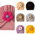 thumbnail image 1 of Wdgfv Baby Beanie Turban Baby Girl Hats Hospital Hats with Bow Wraps Breathable Cloth Baby Beanie Caps 0-36 Months, 1 of 4