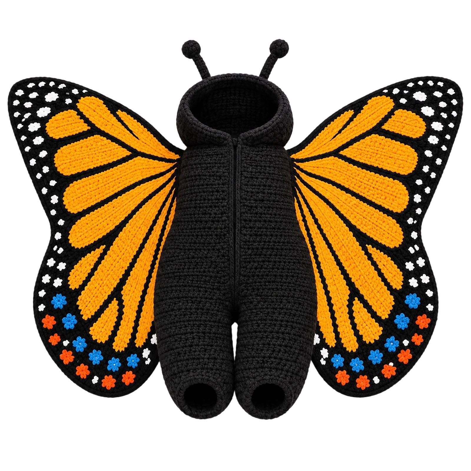 Wdgfv Butterfly Wings Crochet Romper, Baby Monarch Butterfly Photo Prop ...