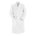 thumbnail image 1 of Wdgfv Professional Lab Coat for Women & Men, White Unisex Labcoat, Long Sleeve Medical Doctor Nurse Med Laboratory Coat, 1 of 4
