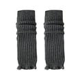 thumbnail image 1 of Wdgfv Sequin Leg Warmers for Women Retro Fancy 80s Style Soft Leg Warmers for Winter Grey One Size, 1 of 3
