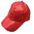 thumbnail image 1 of Wdgfv Sequins Baseball Cap Glitter Hat for Boy Girls Shiny Hop Hat, 1 of 2